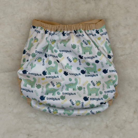 Unbranded One-of-A-Kind Dinosaur Diaper Cover - Brand New