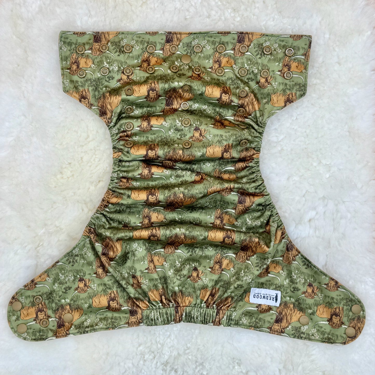 Redwoods Highland Cows XL AWJ Pocket Diaper