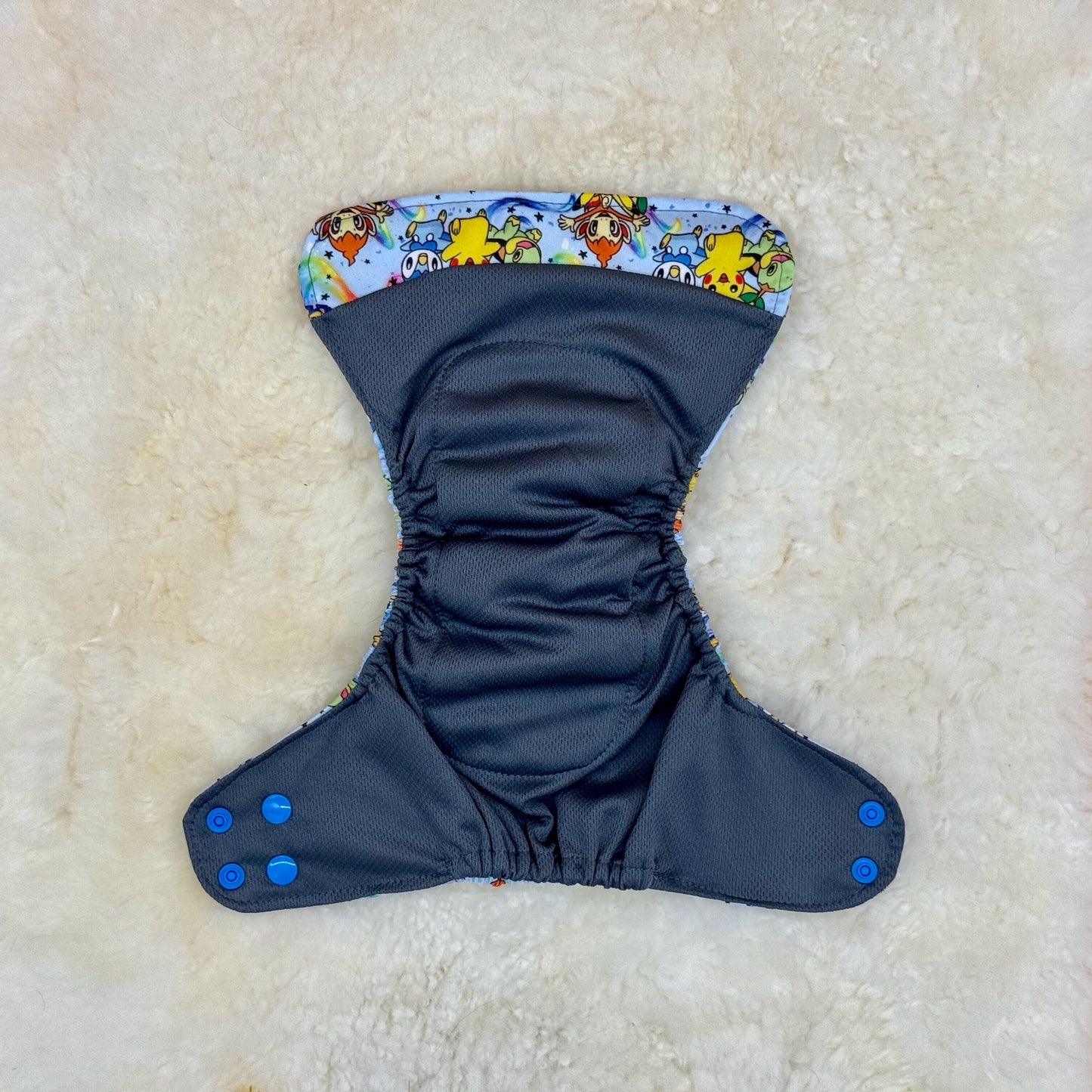 Suga Bums Pokemon All-in-One Newborn AWJ Diaper