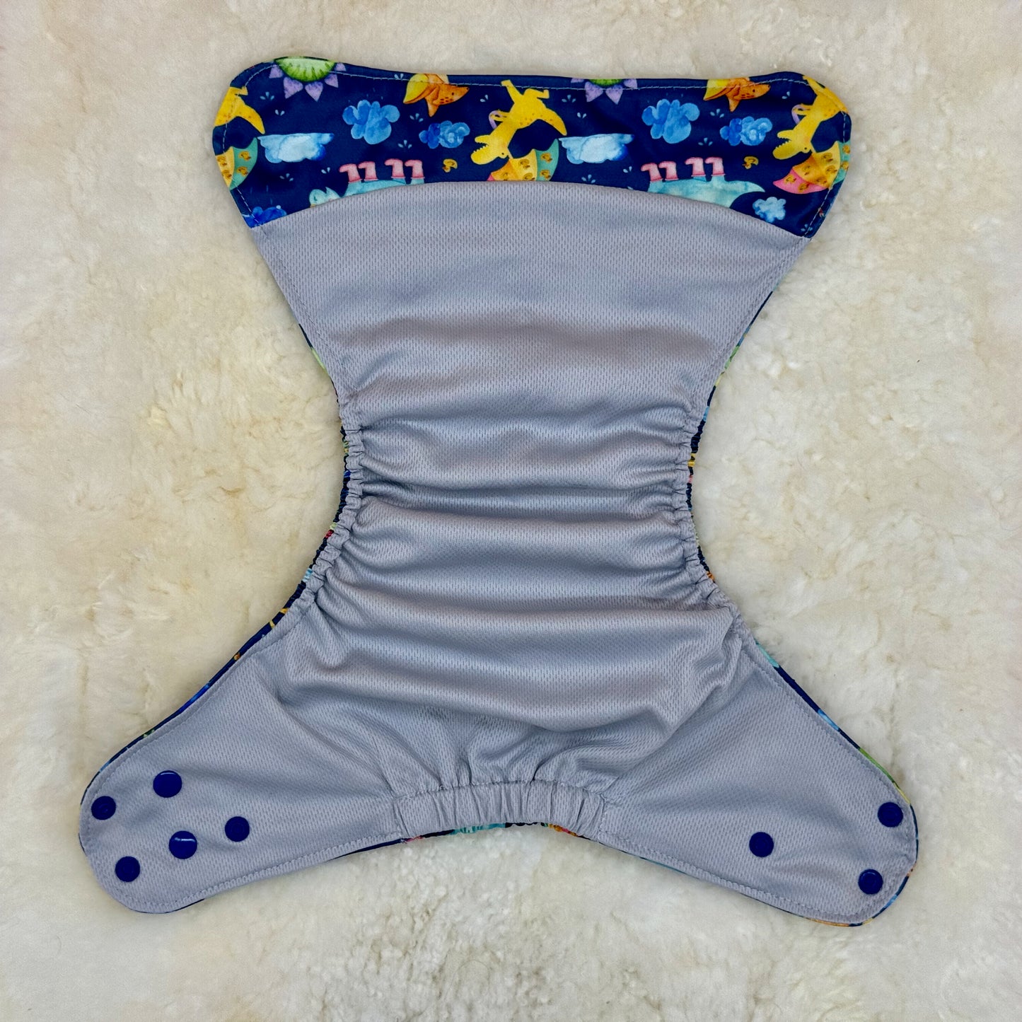 Sweet Cheeks Dinosaurs AWJ Pocket Diaper