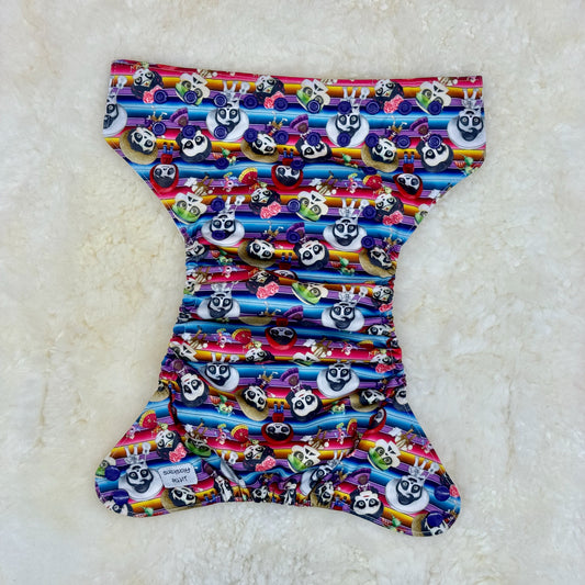 Little Alaskans Day of the Dead Movie Skeleton AWJ Pocket Diaper