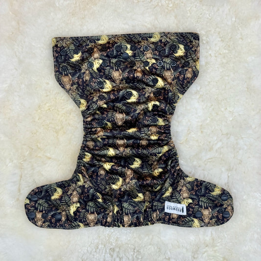 Redwood Cloth Co Moon Mandrake AWJ Pocket Diaper - Imperfect