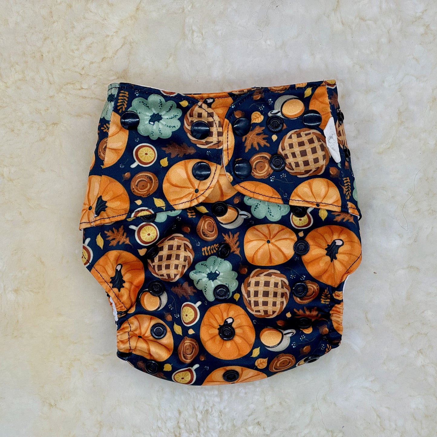 Cutie Caboose Autumn AWJ Pocket Diaper