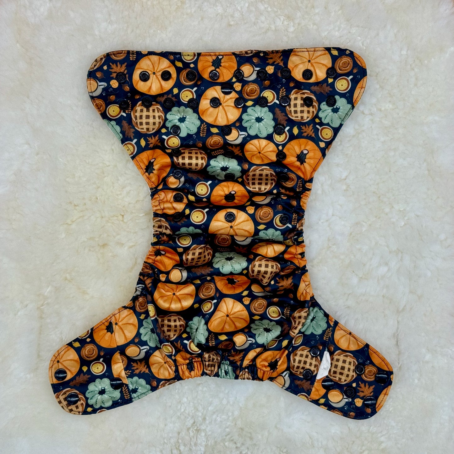 Cutie Caboose Autumn AWJ Pocket Diaper