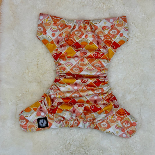 Pannolino Bambino Sunrise Rainbow AWJ Pocket Diaper