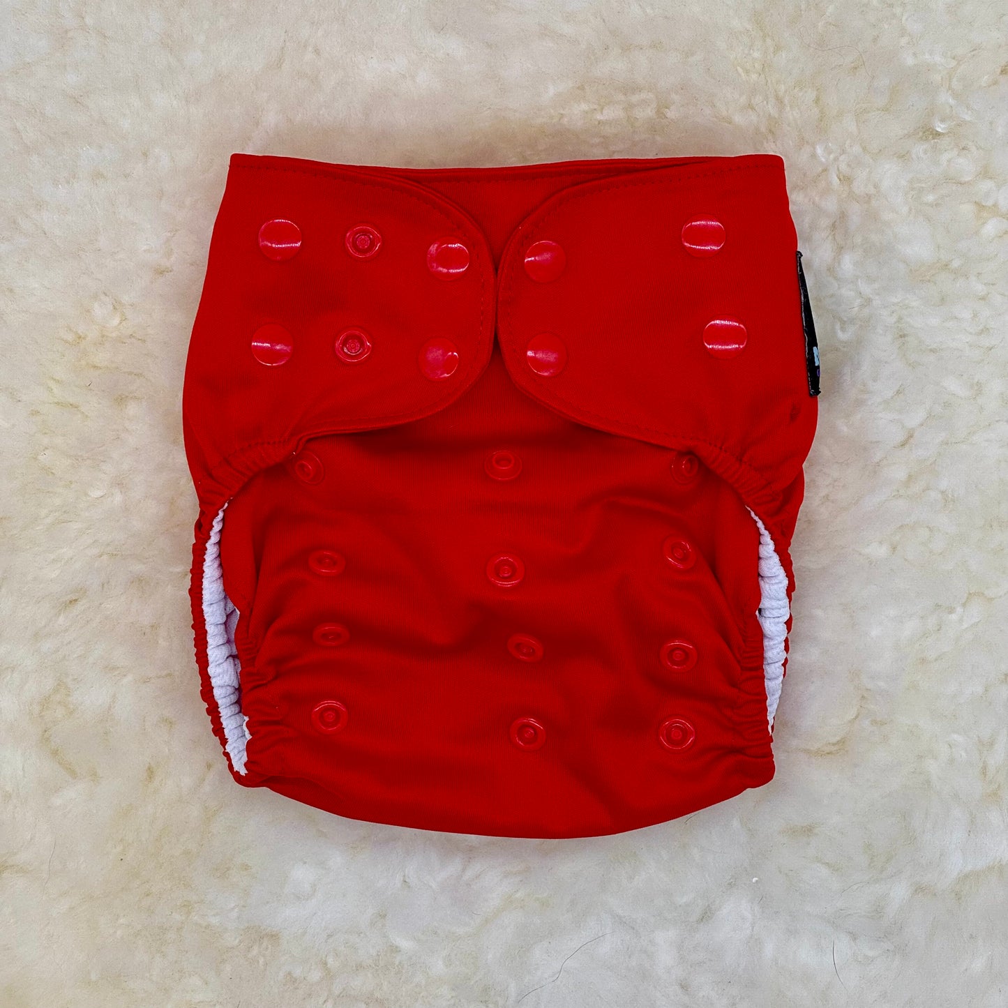 Rig ‘n’ Gig Solid Red AWJ Pocket Diaper