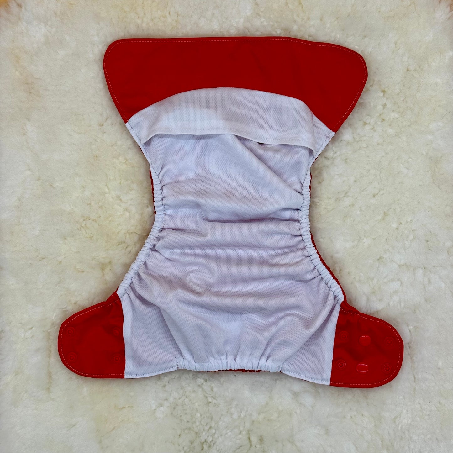 Rig ‘n’ Gig Solid Red AWJ Pocket Diaper