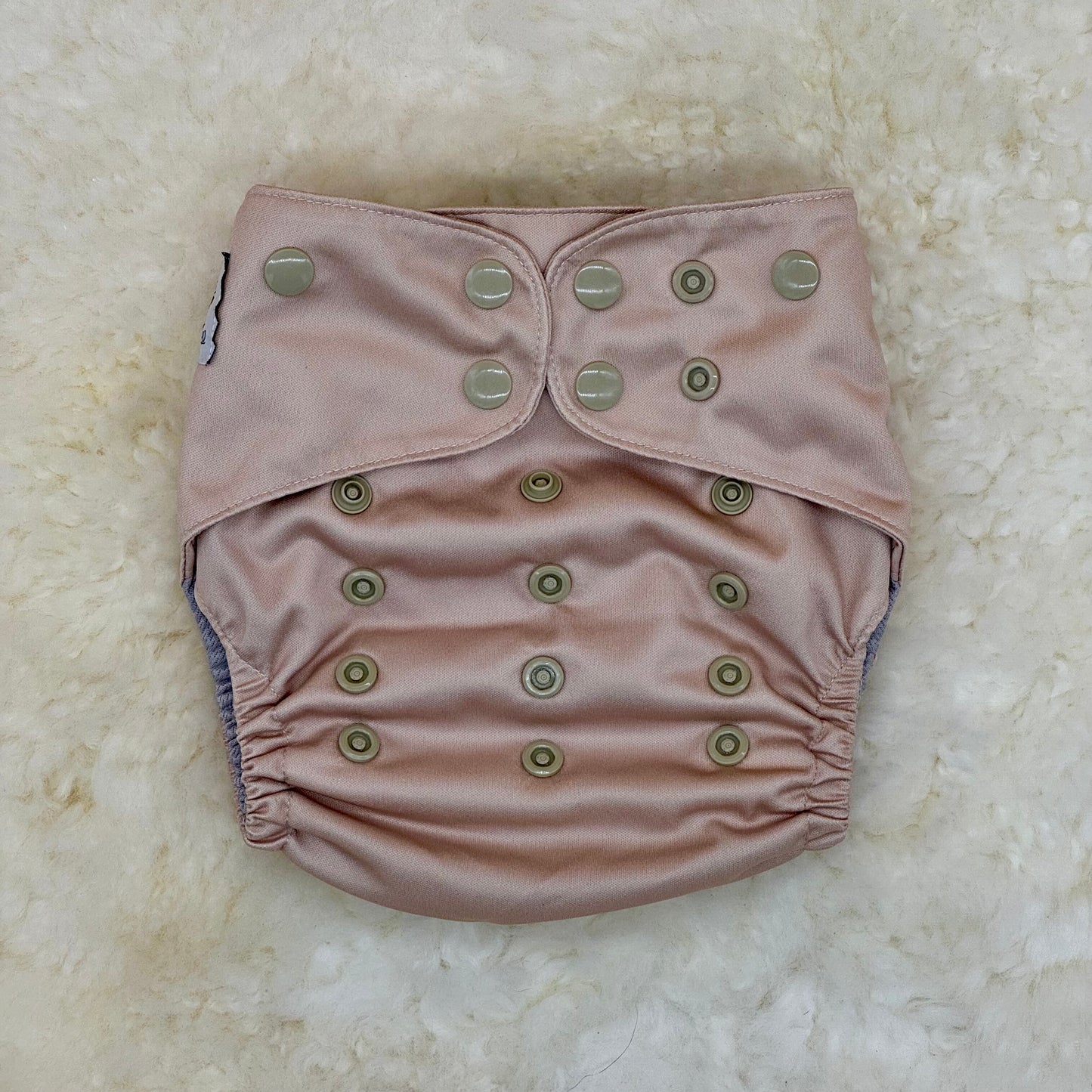 Wickham Wild Solid Tan AWJ Pocket Diaper