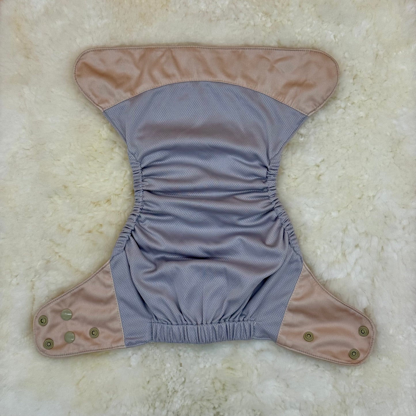 Wickham Wild Solid Tan AWJ Pocket Diaper