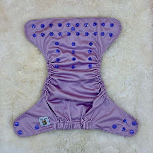 Wickham Wild Solid Lavender AWJ Pocket Diaper