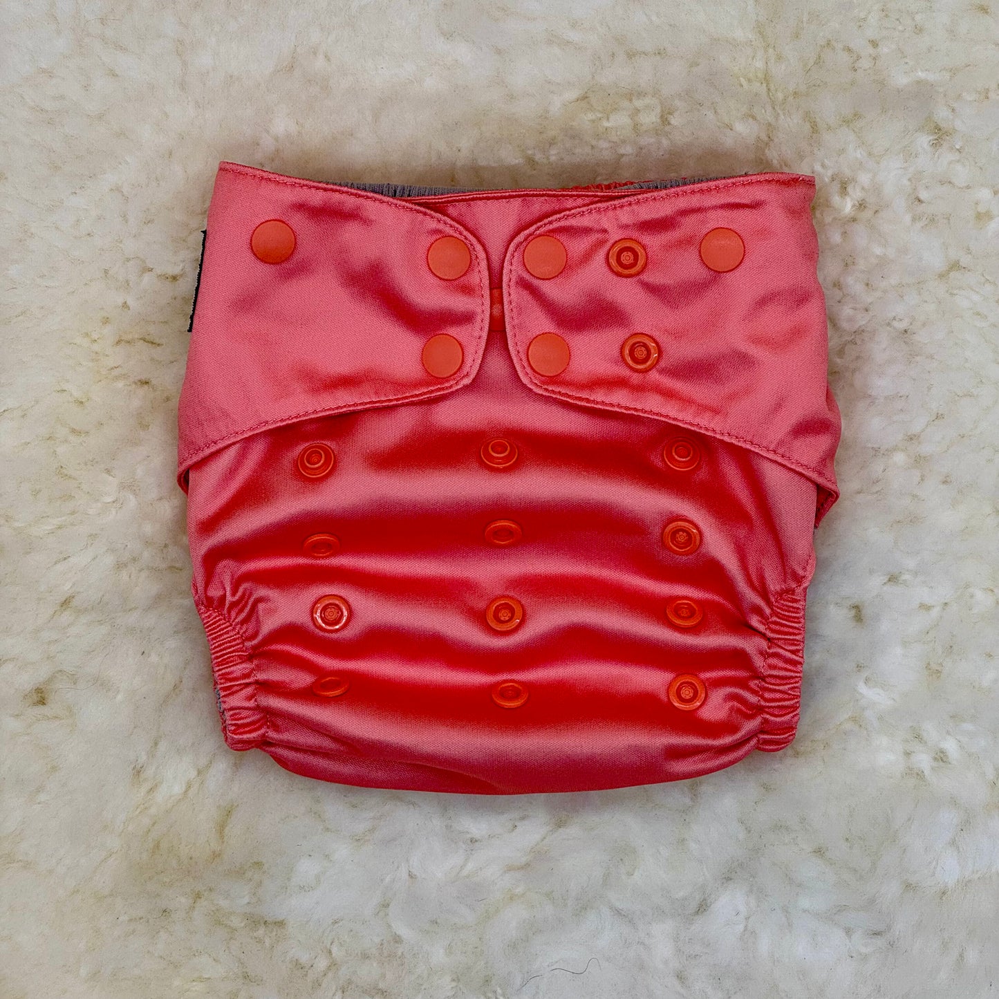 Wickham Wild Solid Red AWJ Pocket Diaper