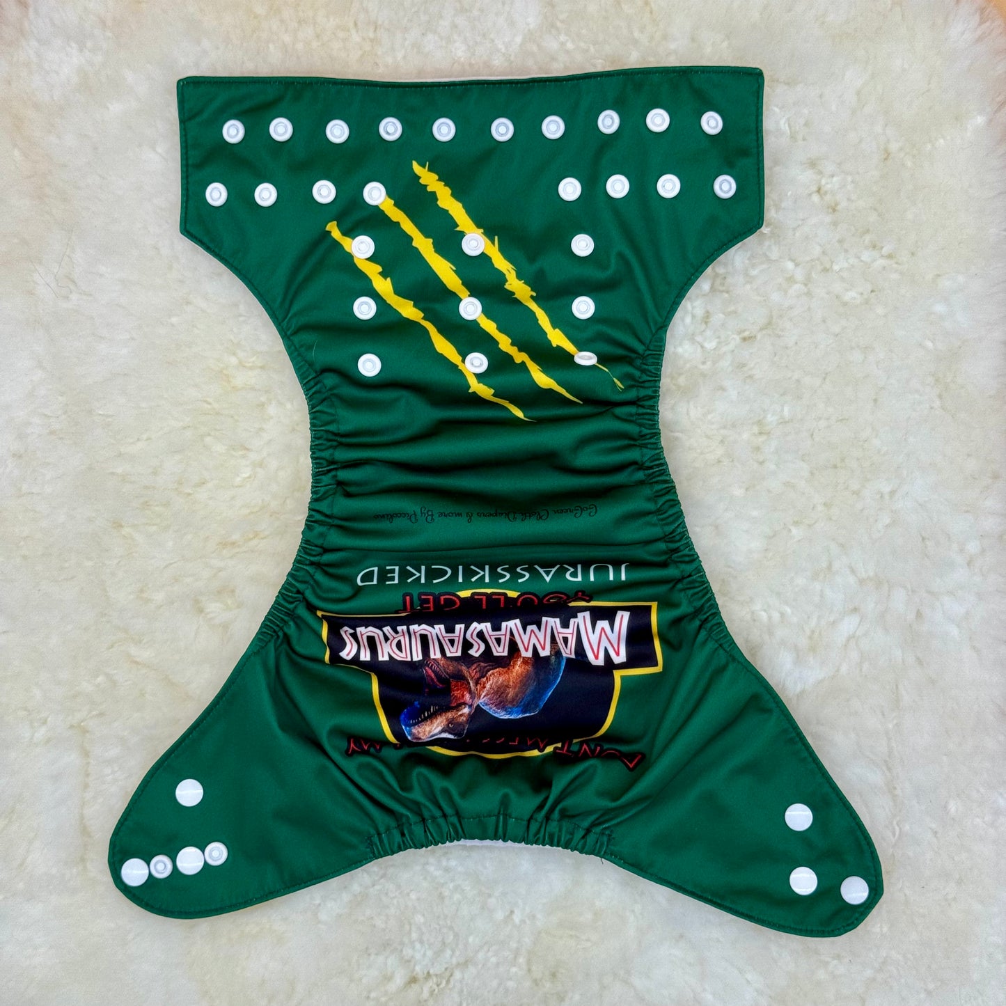 GoGreen Cloth Diapers Mamasaurus Jurassic Pocket Diaper