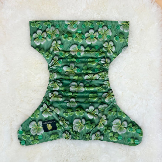 3 Little Dinos 3D Clover AWJ Pocket Diaper