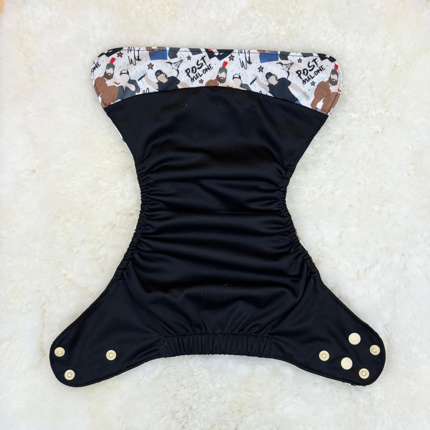 Lavender & Vervain Post Malone AWJ Pocket Diaper
