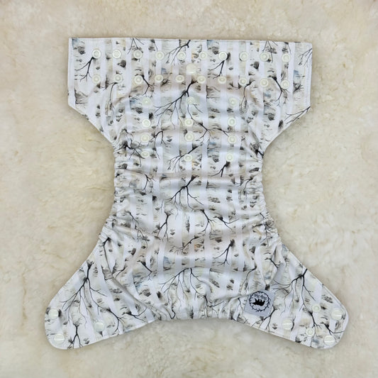 Teddy Tails Birch Trees AWJ Pocket Diaper