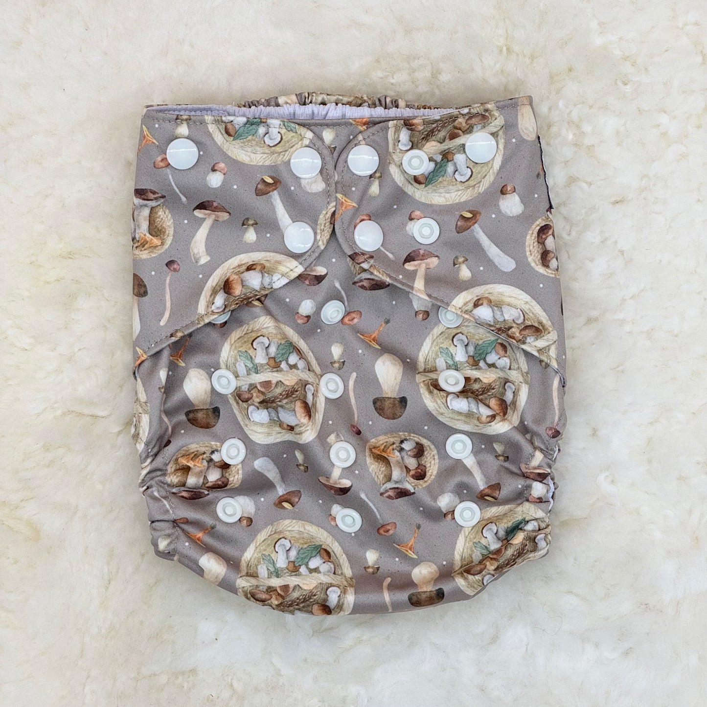 Teddy Tails Mushroom AWJ Pocket Diaper