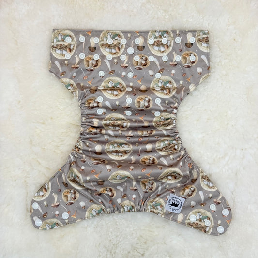 Teddy Tails Mushroom AWJ Pocket Diaper