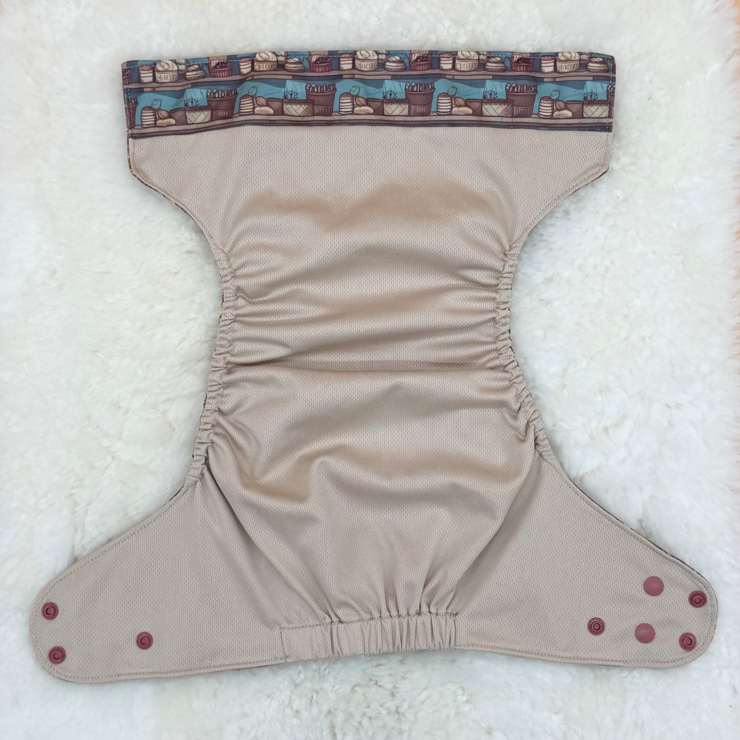 Redwood Cloth Co Pantry Shelves XL AWJ Pocket Diaper