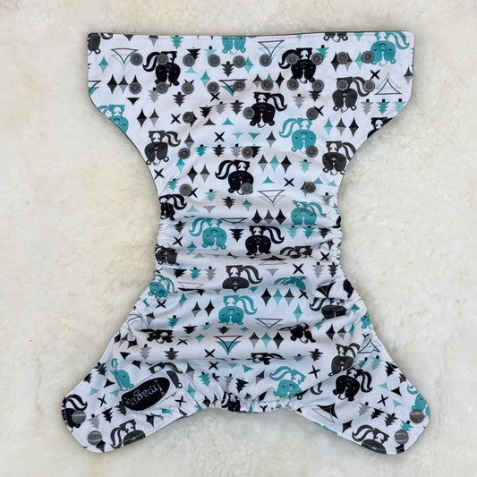 Imagine Baby Skunks Pocket Diaper