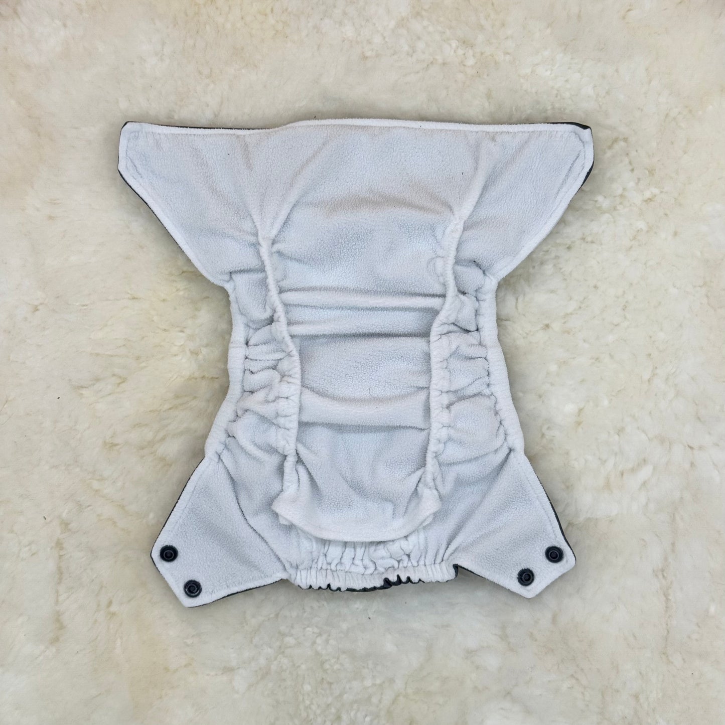 Rumparooz Solid Dark Gray Pocket Diaper