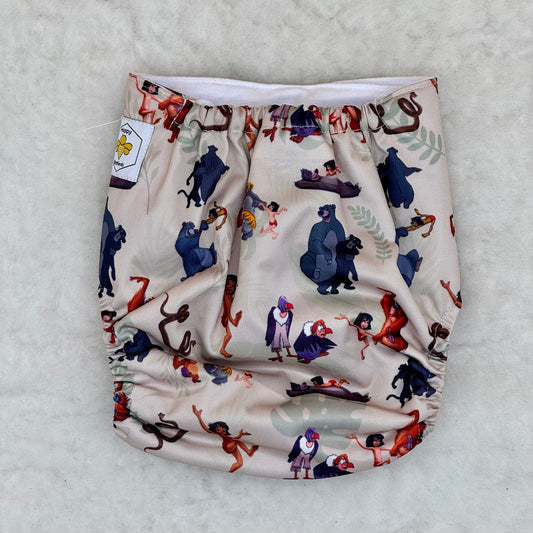 Happy Beehinds The Jungle Book Pocket Diaper - New