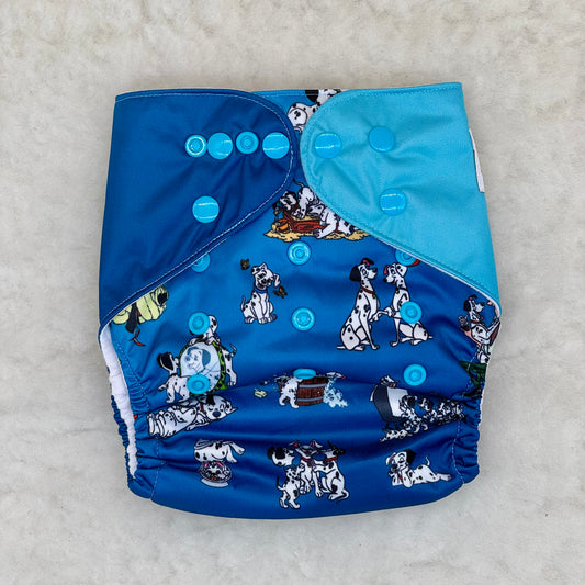 Happy Beehinds Spotted Dogs Magical Characters Pocket Diaper - New
