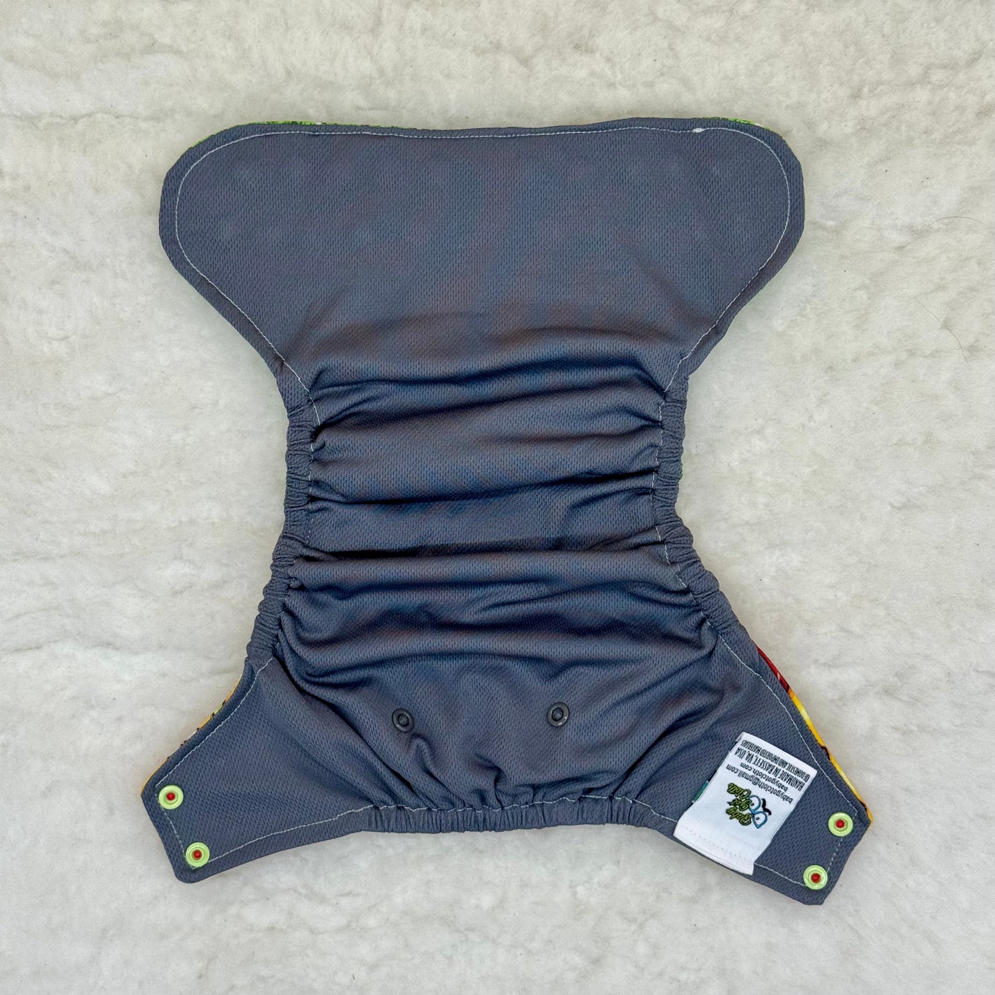 Baby Got Cloth WAHM Pizza AWJ Diaper Cover
