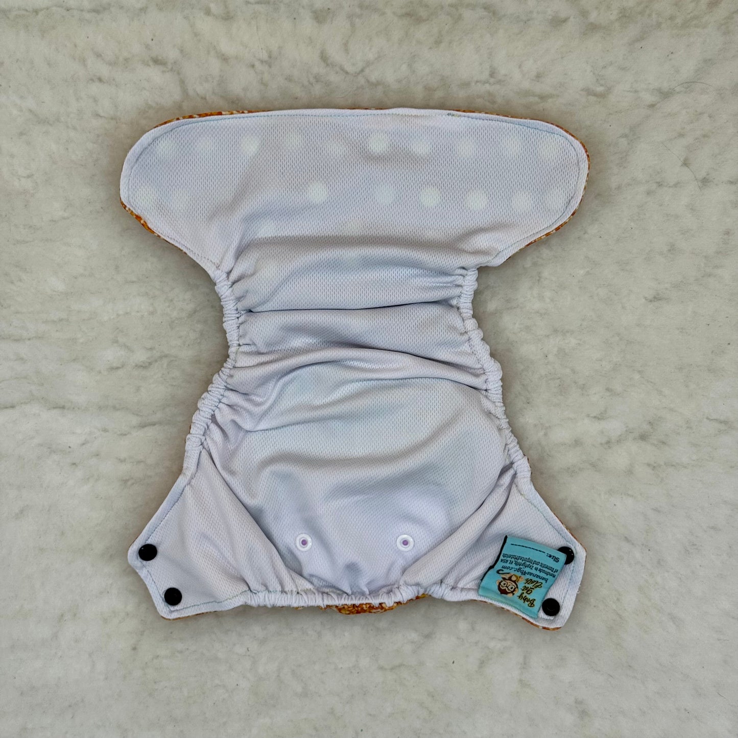 Baby Got Cloth I Love Boobees Embroidered AWJ Diaper Cover