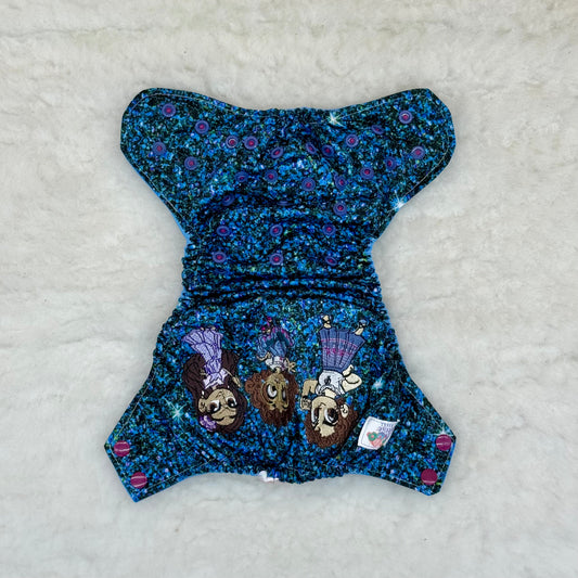 Hello Sweetie Makes Encanto Sisters Embroidered AWJ Diaper Cover