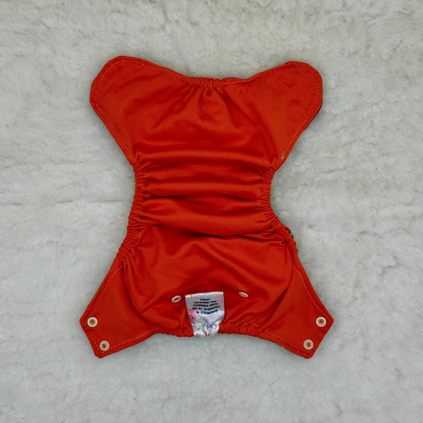 Hello Sweetie Makes Turning Red Embroidered AWJ Diaper Cover