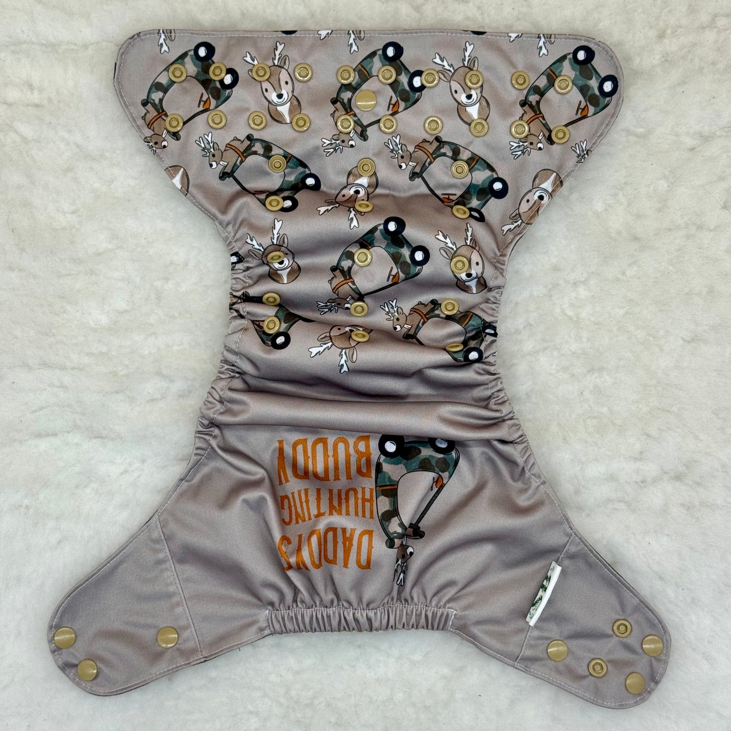 Suga Bums Daddy’s Hunting Buddy AWJ Pocket Diaper