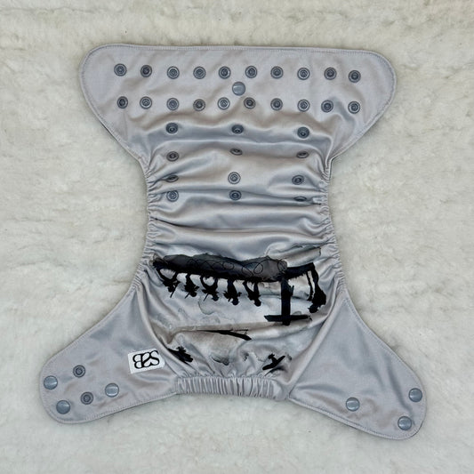 Stock Show Baby Military Christian AWJ Pocket Diaper