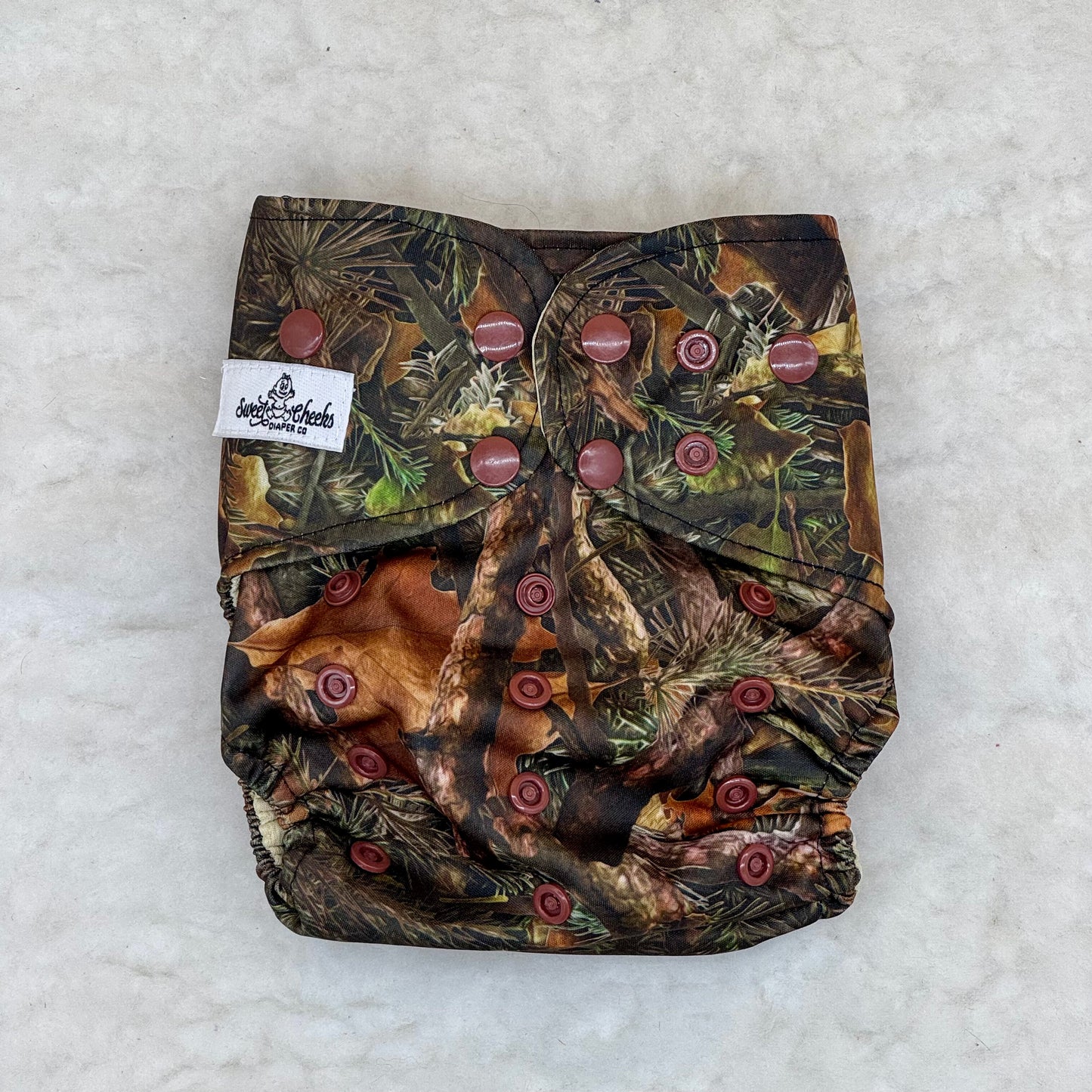 Sweet Cheeks Camouflage AWJ Pocket Diaper