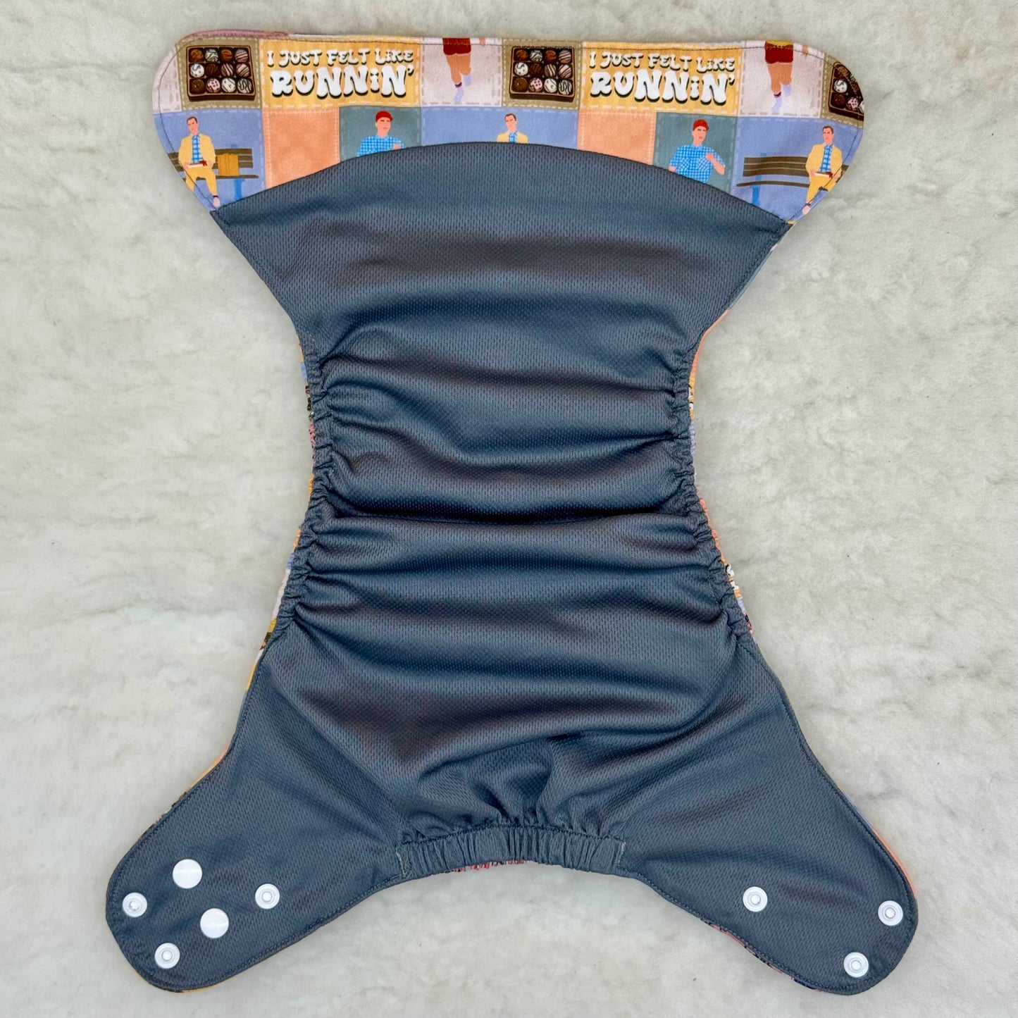 Suga Bums Forrest Gump I Just Felt Like Runnin’ AWJ Pocket Diaper