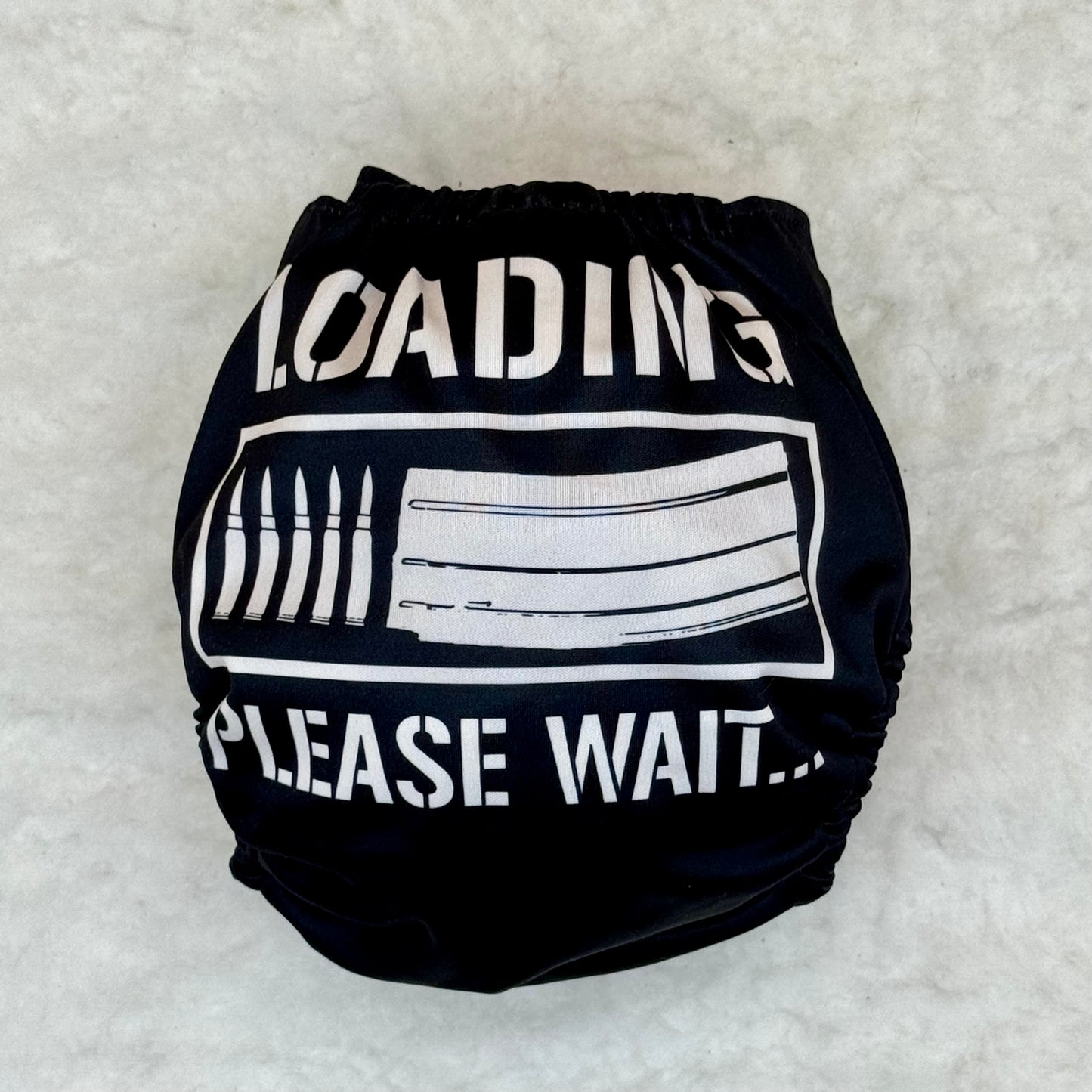 Sully Bums Loading Please Wait AWJ Pocket Diaper