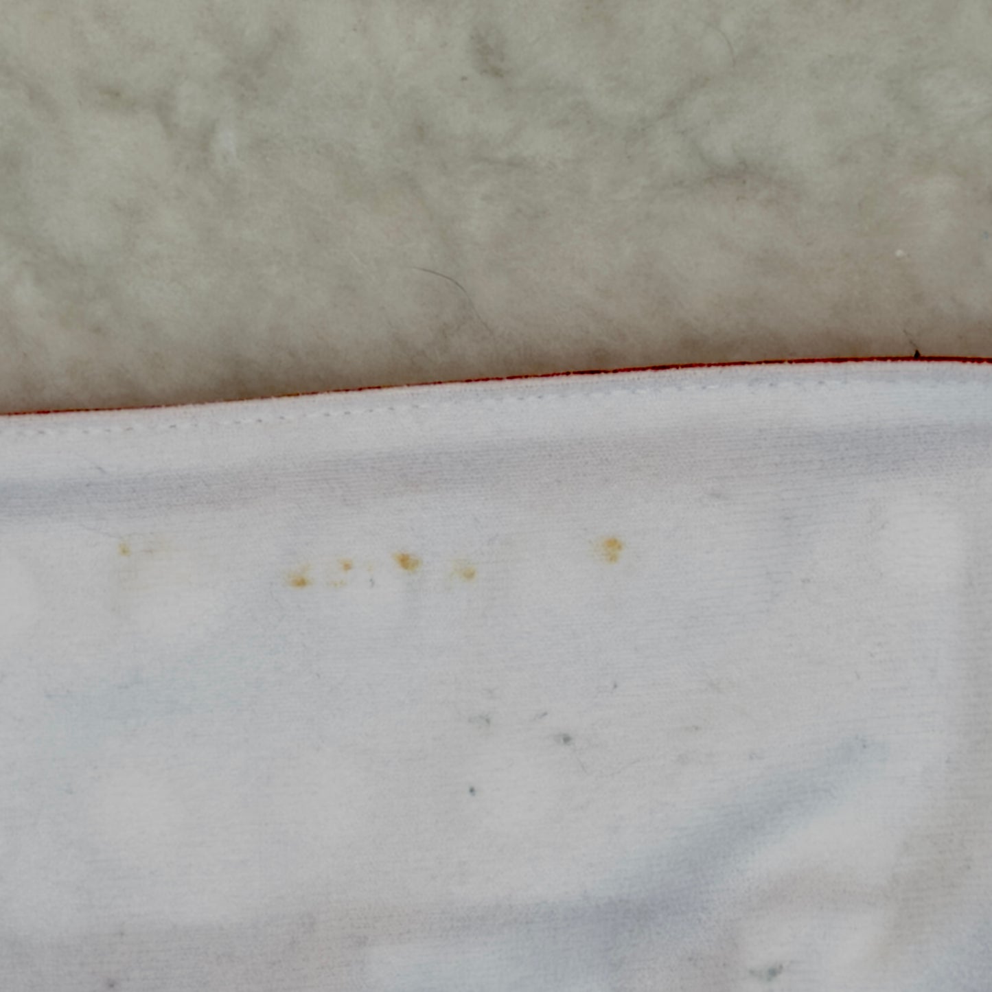 Alva Baby Solid Burgundy Pocket Diaper - Stained