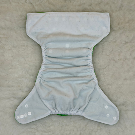 Alva Baby Solid Red Pocket Diaper