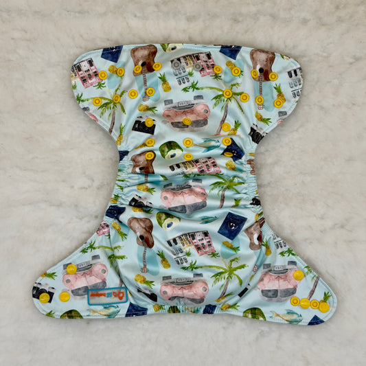 Lil Helper Summer The Tank Diaper with Inserts