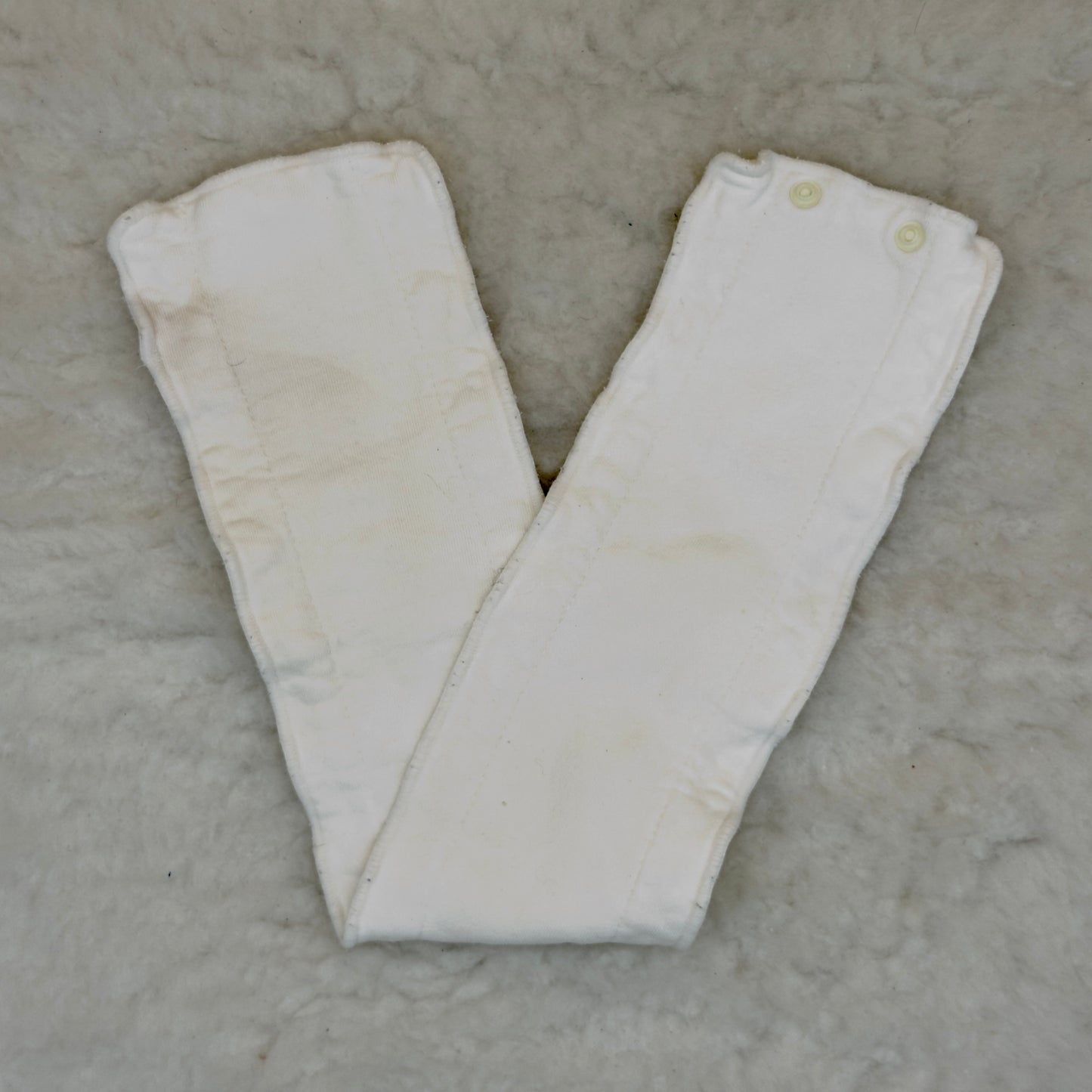 Bray Cloth Co. Nighttime Polar Bear All-In-One Diaper with Snap-In Inserts