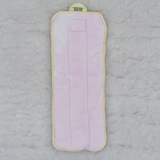 Sustainable Sprinkles Newborn Velour Cloth Diaper Insert - Stained