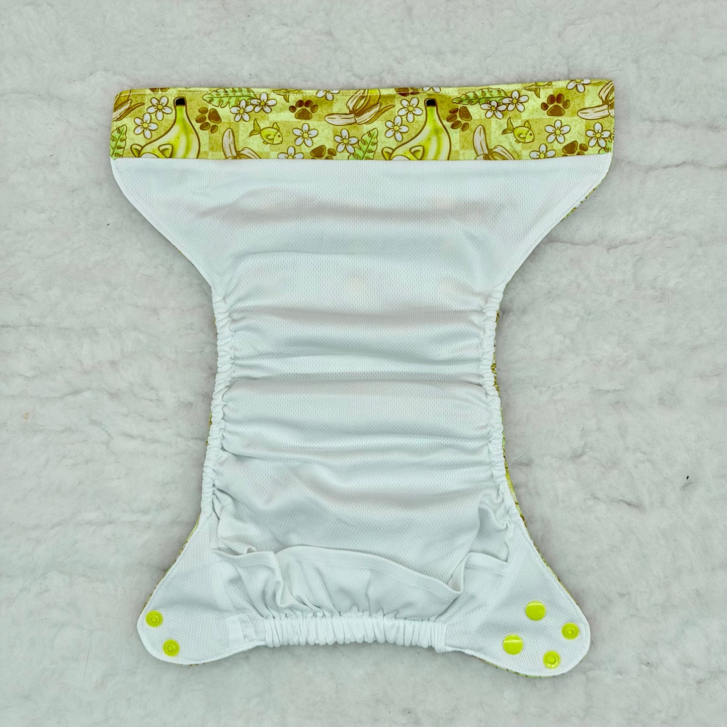 Texas Tushies Banana Cat Anime AWJ Pocket Diaper