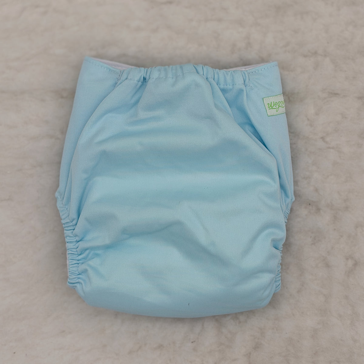 Wegreeco Baby Blue Solid Pocket Diaper - Brand New