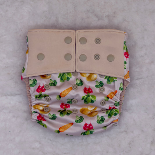 La La Booty Harvest AWJ Pocket Diaper - New