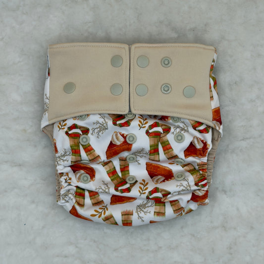 La La Booty Autumn AWJ Pocket Diaper - New