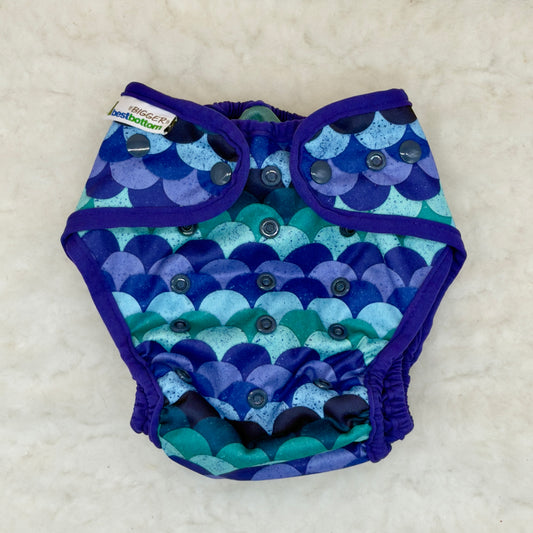 Best Bottom Bigger Fishscale Diaper Cover