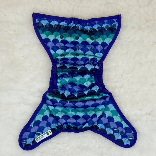 Best Bottom Bigger Fishscale Diaper Cover
