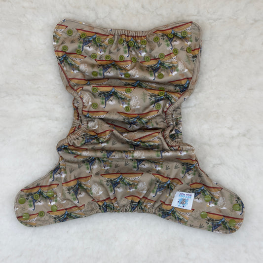 Rig N Gig Royal Fluff Dinosaur Storybook Diaper Cover