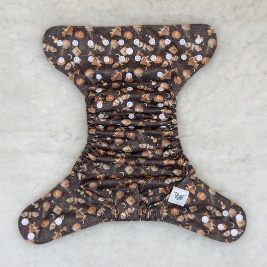 Emerald Cloth Co. Halloween Witchy AWJ Pocket Diaper