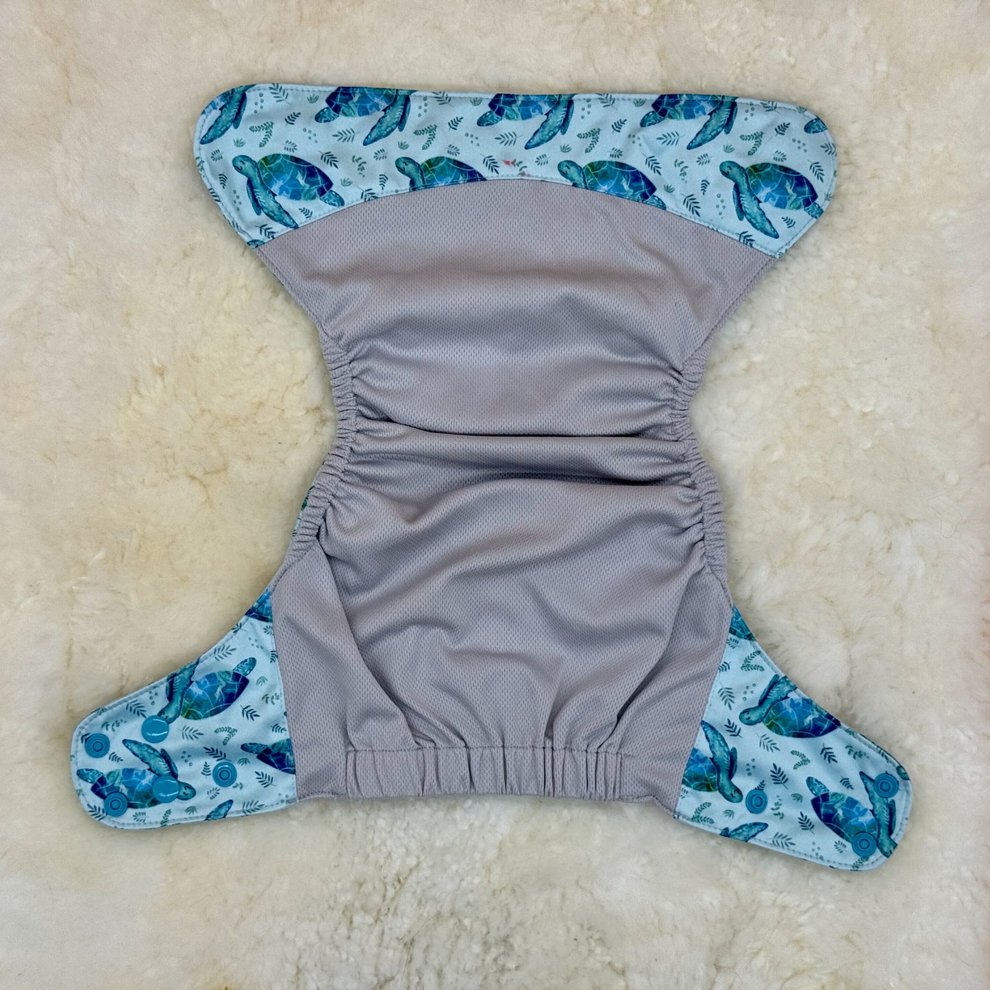Wickham Wild Sea Turtle AWJ Pocket Diaper
