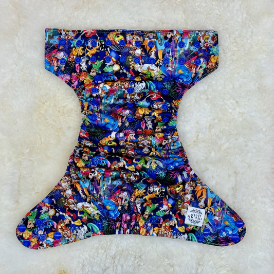 Vida Mia Cloth Magic World Characters AWJ Pocket Diaper